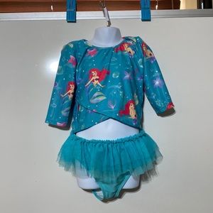 Disney little mermaid bikini size 9/10